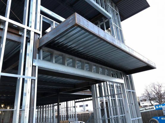 ساختمان فولادی و صنعتی با سازه LSF در یاسوج